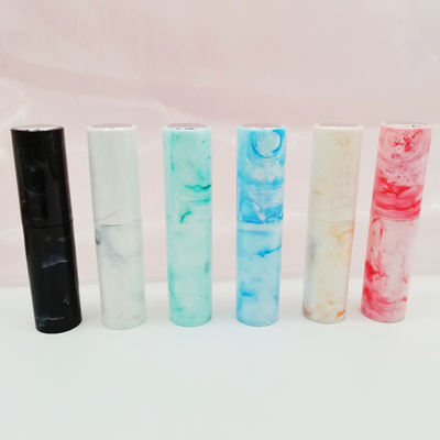 8ML ABS Materiał Pokrywa Wstrzykiwania Marmurowy kolor Wkład perfum Butelka z rozpylaczem Konkurencyjna cena