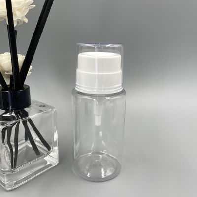 33/410 Nail Polish Remover Pump Dispensers Clear Cap NBR / PE Piston