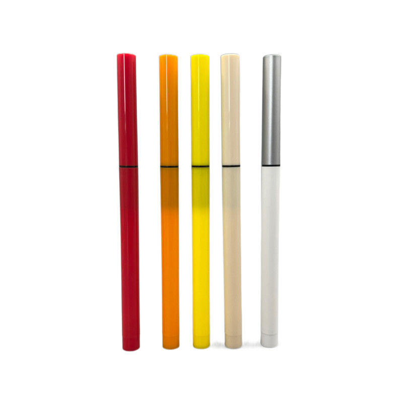3g Slim Design Empty Pen Packaging Red Color Rotary Airtight Cosmetic Pen