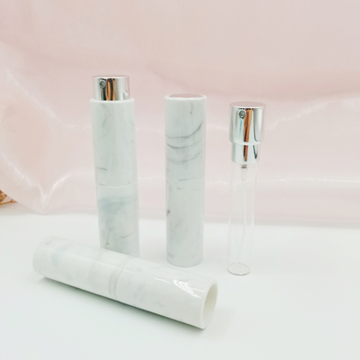 8ML ABS Materiał Pokrywa Wstrzykiwania Marmurowy kolor Wkład perfum Butelka z rozpylaczem Konkurencyjna cena