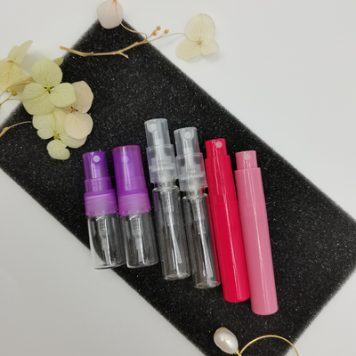 Szklana butelka 2 ml Mini wersja Butelka perfum PP Butelka z rozpylaczem