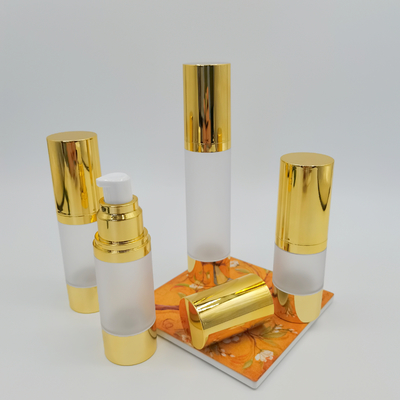 Wysokiej jakości 15 ml, 30 ml, 50 ml luksusowa bezpowietrzna butelka w sprayu do higieny osobistej