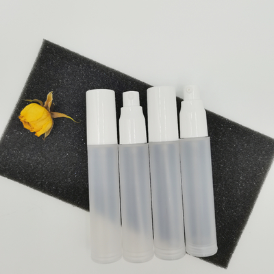 Nowy w pełni plastikowy zestaw butelek kosmetycznych matowa butelka 5ml 10ml 15ml 30ml 50ml 80ml 100ml 120ml do opakowań do pielęgnacji skóry
