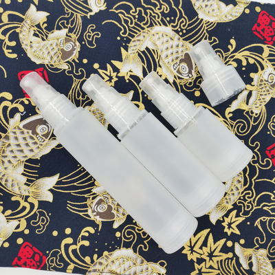 Nowy w pełni plastikowy zestaw butelek kosmetycznych matowa butelka 5ml 10ml 15ml 30ml 50ml 80ml 100ml 120ml do opakowań do pielęgnacji skóry