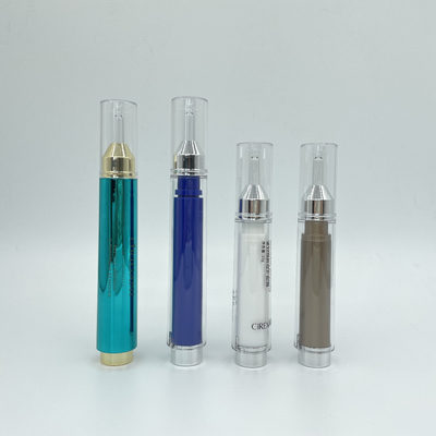 PETG / ABS / PP Kosmetyczny kształt strzykawki 10 ml 15 ml Butelka bezpowietrzna