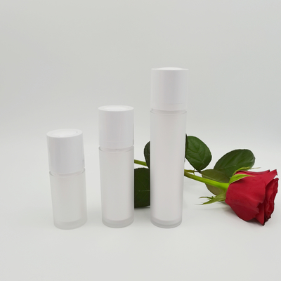 15 ml 30 ml 50 ml do pielęgnacji skóry Okrągła obrotowa dwuścienna bezpowietrzna butelka z pompką