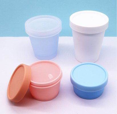 Mono Material PP Słoik kosmetyczny 50 ml 100 ml 200 ml 250 ml Kubek na lody Kształt Słoik do higieny osobistej