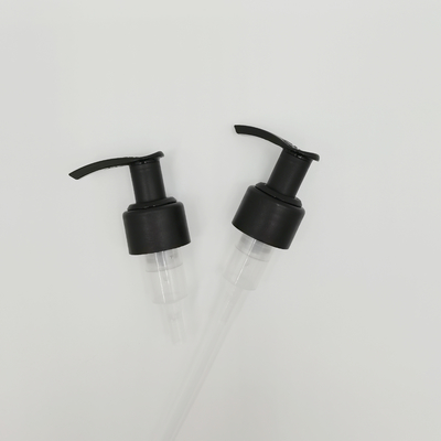 Matowe wykończenie PP Plastikowa pompka do balsamu Kolor czarny 24/410
