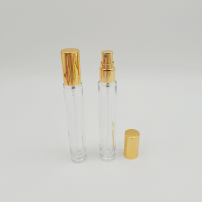 Cała aluminiowa nasadka 13/410 Opryskiwacz z pompką do perfum ze szklaną butelką 10 ML