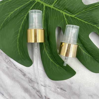 Pompa opryskiwacza mgły delikatnej balsamu 24/410 Alu Zamknięcie Uszczelka PE z nasadką PP