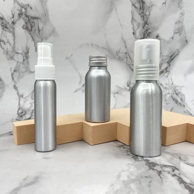 Anty UV Aluminiowa Butelka Kosmetyczna Uszczelniająca 100 ml 150 ml Z Etykietą
