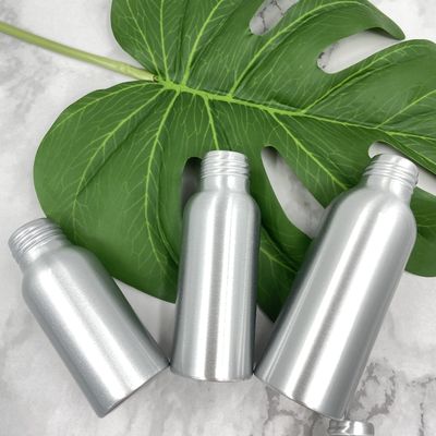 Anty UV Aluminiowa Butelka Kosmetyczna Uszczelniająca 100 ml 150 ml Z Etykietą