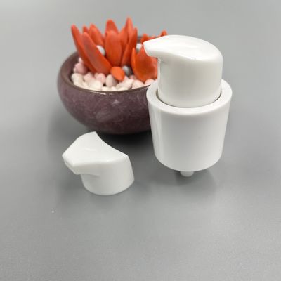 Biały dozownik z pompką do kremu 20/410 SS316 Wymienna głowica balsamu ze sprężyną 0,2 ml / T