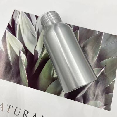 Zapobiegaj wyciekom Srebrna butelka aluminiowa 50 ml 35 * 85 mm Szyja 24 mm Dostosowany kolor