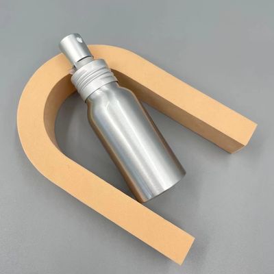 Zapobiegaj wyciekom Srebrna butelka aluminiowa 50 ml 35 * 85 mm Szyja 24 mm Dostosowany kolor