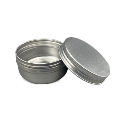 50g aluminiowe cynowe słoiki 28 * 56mm odporne chemicznie do kosmetycznej pielęgnacji skóry