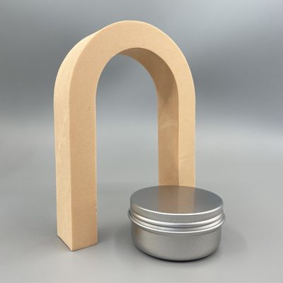 50g aluminiowe cynowe słoiki 28 * 56mm odporne chemicznie do kosmetycznej pielęgnacji skóry