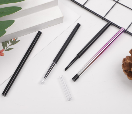 Pojemność 0,08g Pusty ołówek do brwi Slim style Wysokość 123mm Średnica 6mm Plastikowy pojemnik do makijażu