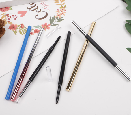 Pusty ołówek do brwi Slim Style Make - Up Tools Puder do brwi Bawełniany pędzelek Materiał ABS